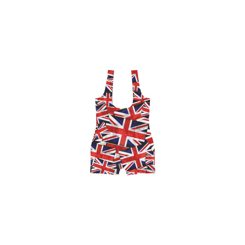 Union Jack British UK Flag Classic One Piece Swimwear (Model S03)