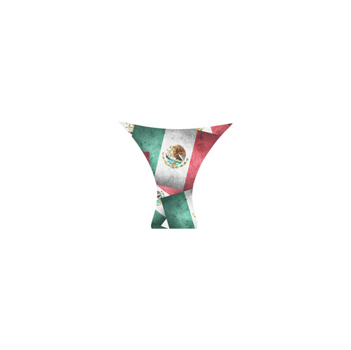 Grunge-Style Mexican Flag of Mexico Custom Bikini Swimsuit (Model S01)