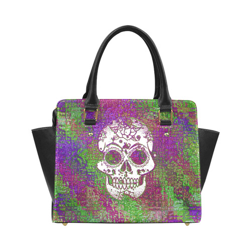 Modern Skull 5171B by JamColors Classic Shoulder Handbag (Model 1653)