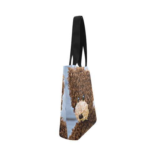 adorable Teddy 3 by FeelGood Canvas Tote Bag (Model 1657)