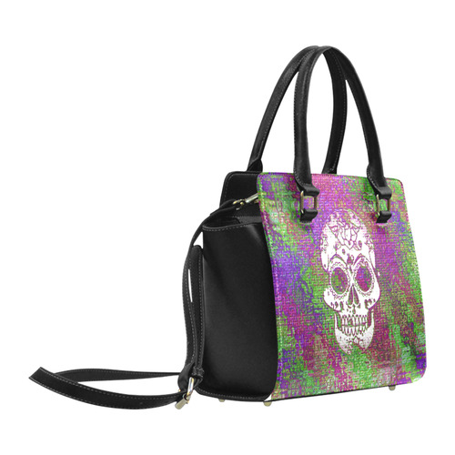 Modern Skull 5171B by JamColors Classic Shoulder Handbag (Model 1653)