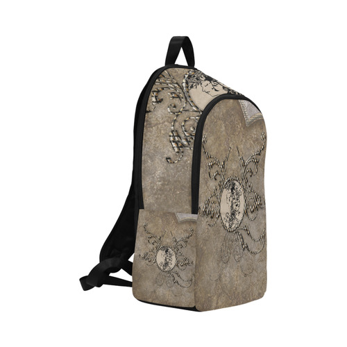 Elegant floral design Fabric Backpack for Adult (Model 1659)