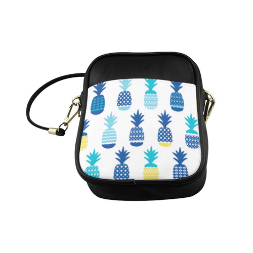 Pineapples Summer Fun Fruit Pattern Sling Bag (Model 1627)