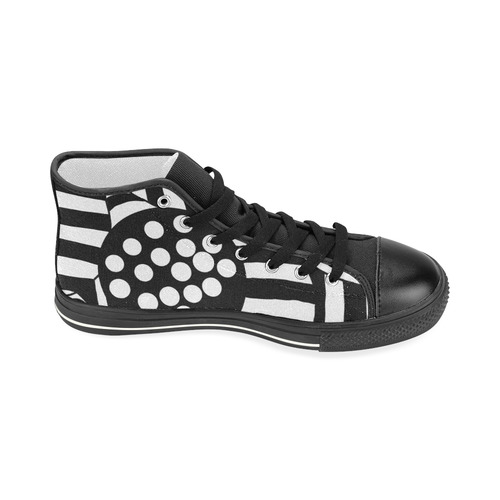 Popop. Inspried by the Magic Island of Gotland. Women's Classic High Top Canvas Shoes (Model 017)