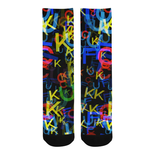 most colorful word Trouser Socks