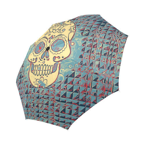 Trendy Skull 5171B by JamColors Auto-Foldable Umbrella (Model U04)