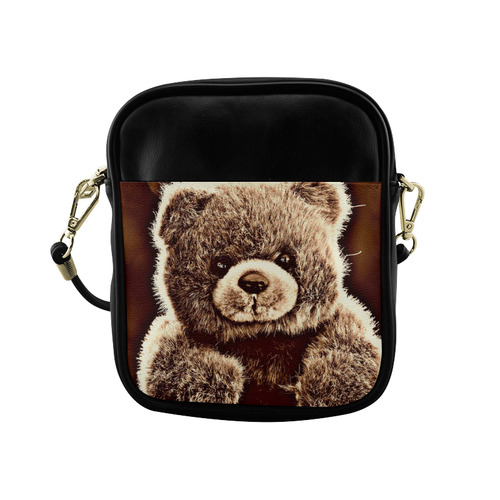 adorable Teddy 1 by FeelGood Sling Bag (Model 1627)