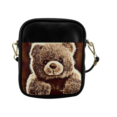 adorable Teddy 1 by FeelGood Sling Bag (Model 1627)