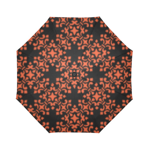 Flame Damask Auto-Foldable Umbrella (Model U04)