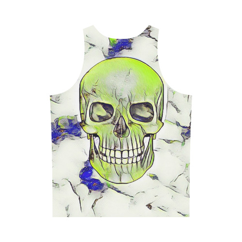 funny Color Skull A by JamColors All Over Print Tank Top for Men (Model T43)