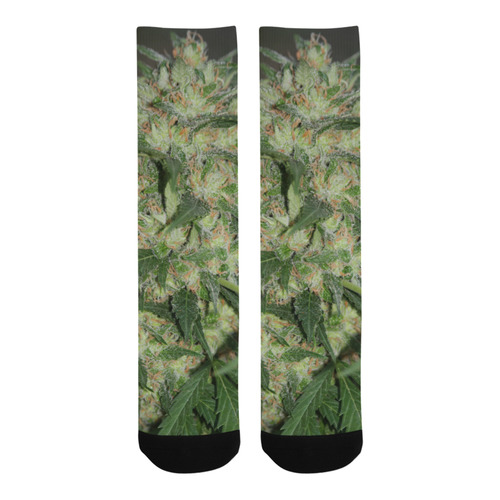 Green Crack Trouser Socks