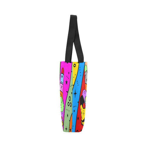 Peace Popart by Nico Bielow Canvas Tote Bag (Model 1657)