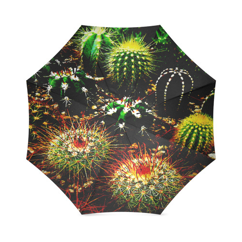 Cactus Plants Foldable Umbrella (Model U01)