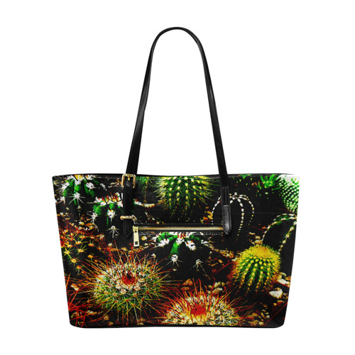 Cactus Plants Euramerican Tote Bag/Large (Model 1656)