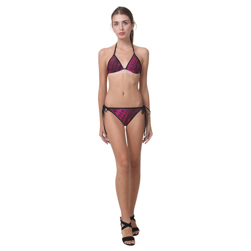 Freaky Fractal Custom Bikini Swimsuit (Model S01)