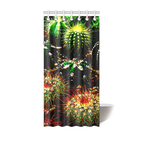 Cactus Plants Shower Curtain 36"x72"