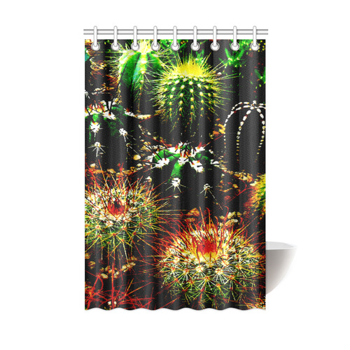 Cactus Plants Shower Curtain 48"x72"