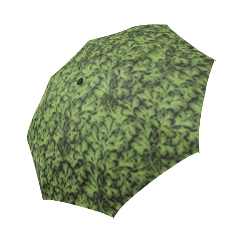 Greenery Leaf Auto-Foldable Umbrella (Model U04)