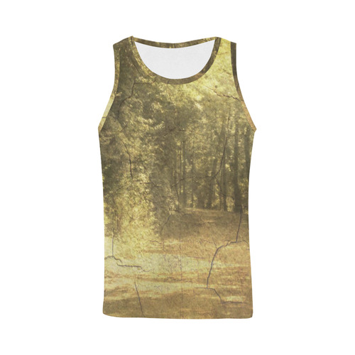 Vintage Landscape 03 All Over Print Tank Top for Men (Model T43)