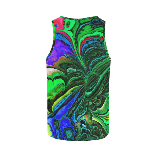 amazing fractal 416 All Over Print Tank Top for Men (Model T43)