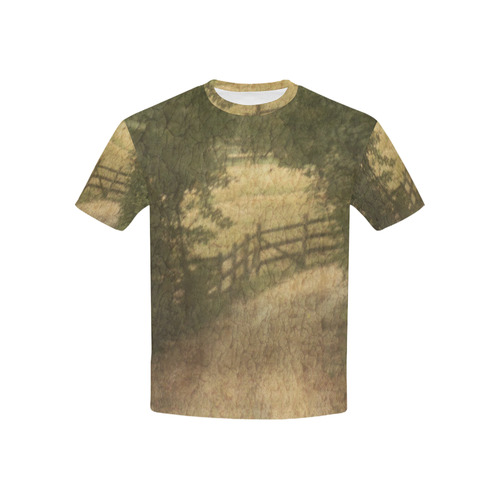 Vintage Landscape 02 Kids' All Over Print T-shirt (USA Size) (Model T40)