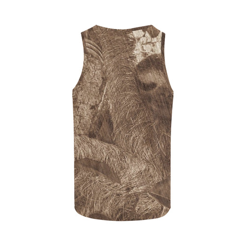 Awesome Animal- sketchy Sloth All Over Print Tank Top for Men (Model T43)