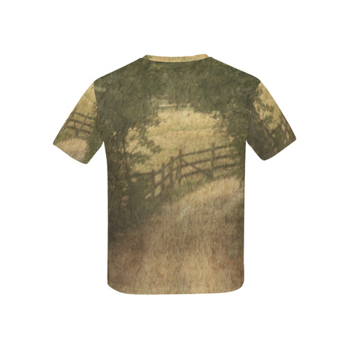 Vintage Landscape 02 Kids' All Over Print T-shirt (USA Size) (Model T40)