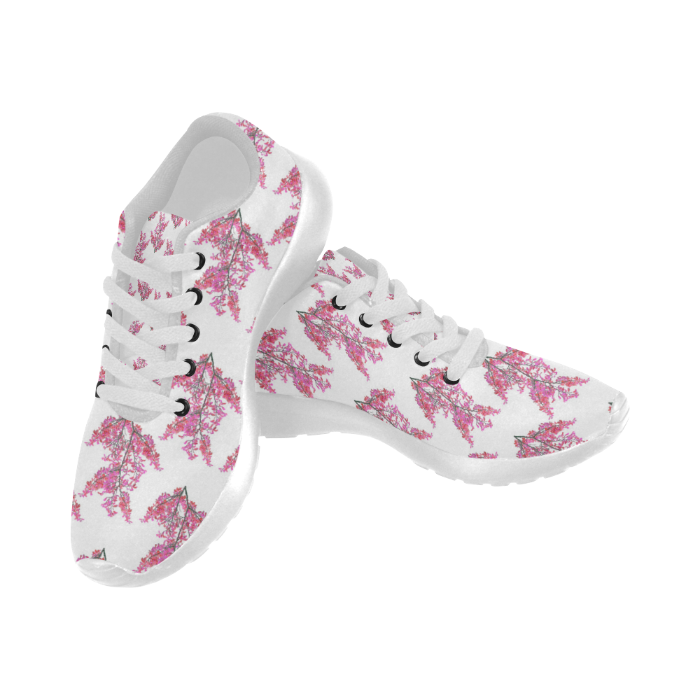 Colorful Cute Floral Design Pattern Women’s Running Shoes (model 020 