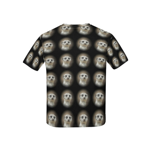 cute animal drops - Meerkat by JamColors Kids' All Over Print T-shirt (USA Size) (Model T40)