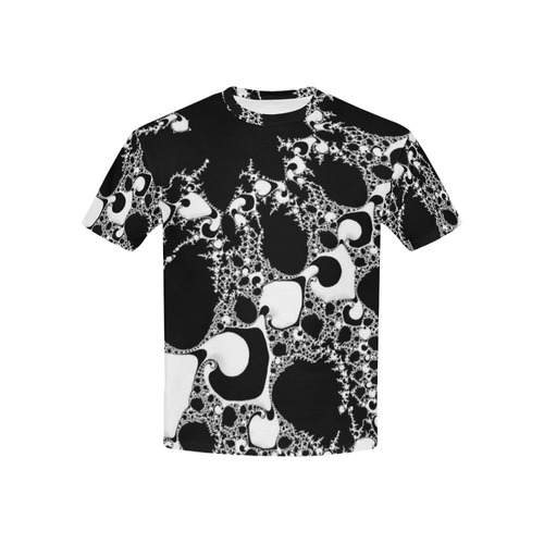 special fractal 04 B&W Kids' All Over Print T-shirt (USA Size) (Model T40)