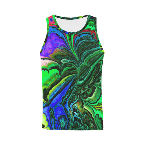 amazing fractal 416 All Over Print Tank Top for Men (Model T43)