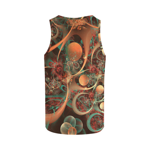dancing bubbles All Over Print Tank Top for Women (Model T43)