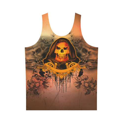 The skulls All Over Print Tank Top for Men (Model T43)