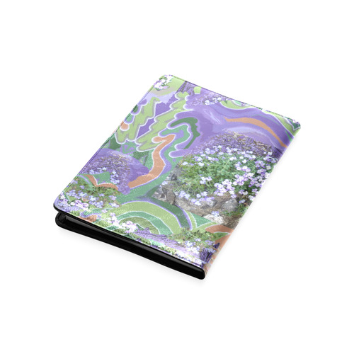 Purple Flower Photo Art NoteBook Custom NoteBook A5