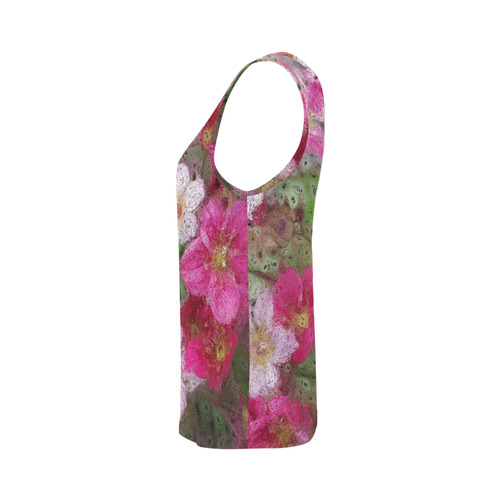 Amazing Floral 29C by FeelGood All Over Print Tank Top for Women (Model T43)
