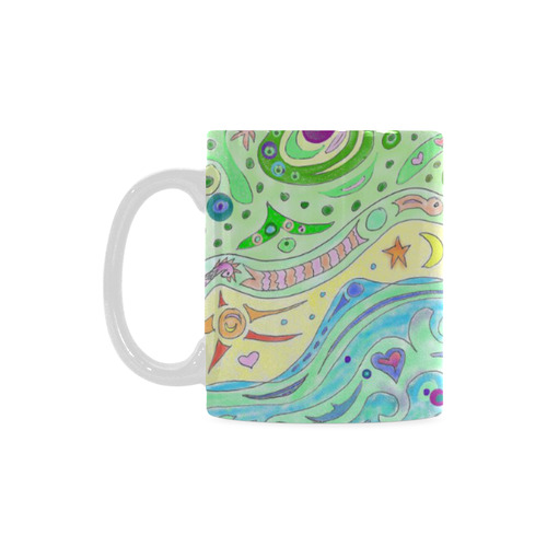 Beltaine Seashore Art Mug 2 White Mug(11OZ)