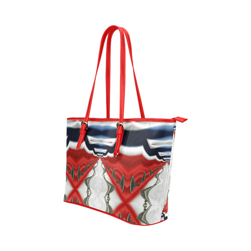 Colors of Norway-Annabellerockz-tote Leather Tote Bag/Large (Model 1651)