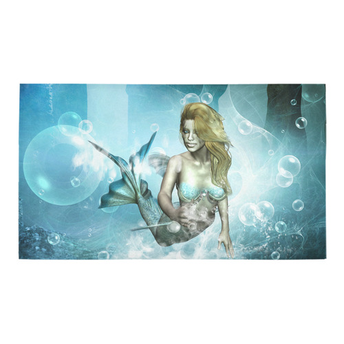 Beautiful mermaid Bath Rug 16''x 28''