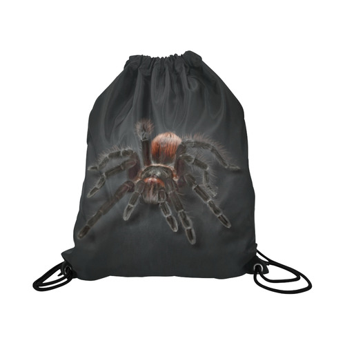 Tarantel Spider Painting Large Drawstring Bag Model 1604 (Twin Sides)  16.5"(W) * 19.3"(H)