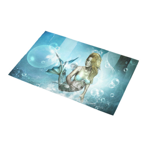 Beautiful mermaid Bath Rug 16''x 28''