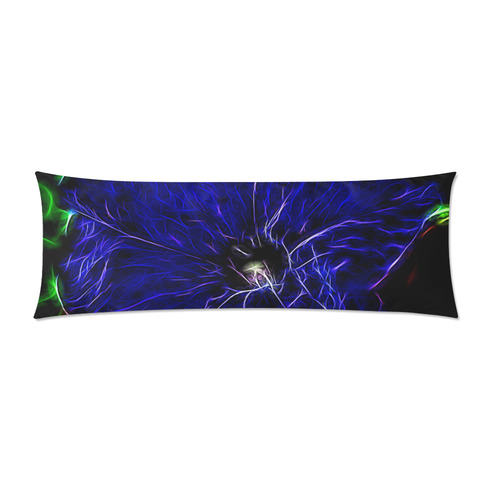 Blue Petunia Topaz Custom Zippered Pillow Case 21"x60"(Two Sides)