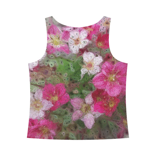 Amazing Floral 29C by FeelGood All Over Print Tank Top for Women (Model T43)
