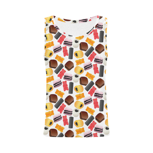 Yummy All Over Print Tank Top for Women (Model T43)