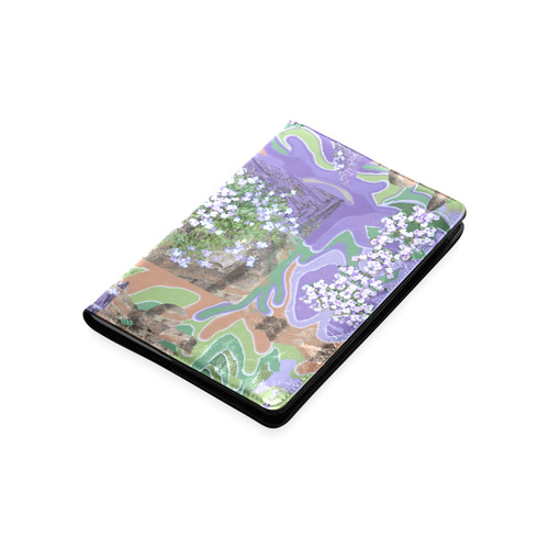 Purple Flower Photo Art NoteBook Custom NoteBook A5