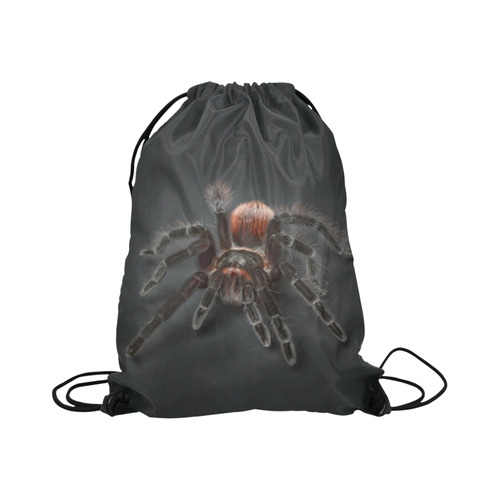 Tarantel Spider Painting Large Drawstring Bag Model 1604 (Twin Sides)  16.5"(W) * 19.3"(H)