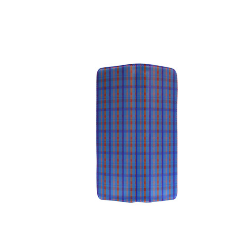 Royal Blue Plaid Hipster Style Women's Clutch Wallet (Model 1637)