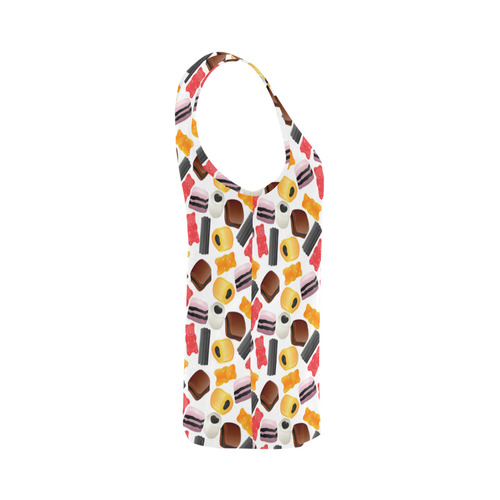 Yummy All Over Print Tank Top for Women (Model T43)