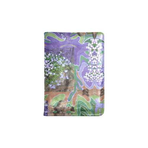 Purple Flower Photo Art NoteBook Custom NoteBook A5