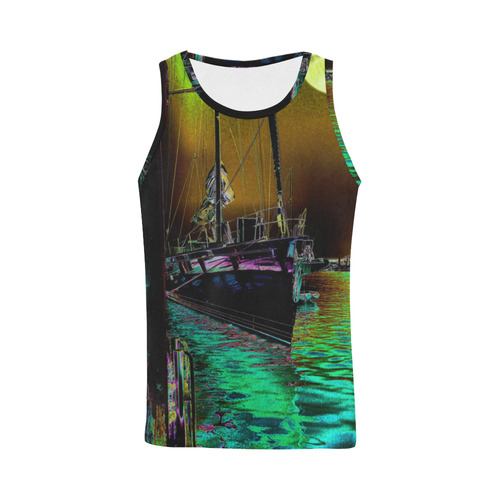 MOON VOYAGE All Over Print Tank Top for Men (Model T43)