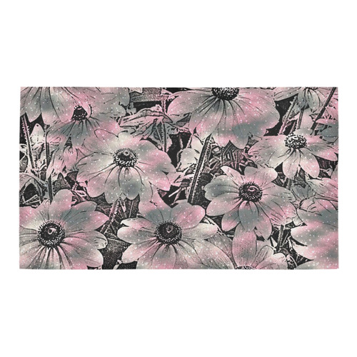 wonderful sparkling Floral A by JamColors Bath Rug 16''x 28''